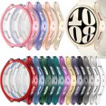 thumbnail image 1 of KOMI [16Pack] KOMI Compatible with Galaxy Watch 4 40mm Screen Case, Built in Screen Protector, Flexible TPU Full Protection Cover Bumpers Accessories for Samsung Watch 4/5, 1 of 5