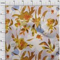 thumbnail image 3 of oneOone Polyester Spandex Dark Mustard Fabric Abstract Ink Texture Fabric For Sewing Printed Craft Fabric By The Yard 56 Inch Wide, 3 of 5