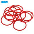 thumbnail image 3 of Unique Bargains 1.8' OD 1.5' ID Loose Leaf Rings Binder Ring Book Rings Steel for Scrapbook, Red 10 Pack, 3 of 6