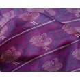thumbnail image 4 of oneOone Silk Tabby Fabric Stripe|Leaves & Hen Block Print Sewing Fabric BTY 42 Inch Wide, 4 of 4