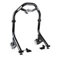 thumbnail image 1 of Venom Rear Lift Stand, Black, Motorcycle Jack Dolly Stand, Paddle Lift Attachments, Compatible with 2008-2009 Suzuki SV650SF ABS, 1 of 9