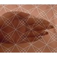 thumbnail image 4 of oneOone Viscose Chiffon Fabric Shapes Geometric Sashiko Printed Fabric 1 Yard 42 Inch Wide, 4 of 4