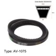 thumbnail image 2 of Unique Bargains 1075mm Inner Girth Cogged V Belt, Neoprene Rubber, 10mm Width, for Power Transmission, 2 of 6