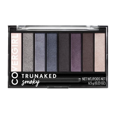 COVERGIRL Palette d'ombres à paupières TruNaked, intensément pigmentés, pailletés, mats et brillants, 100% Sans Cruauté