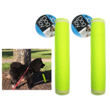 CHUANK 2 Pet Dog Puppy Tennis Ball Stick Throw Chucker Launcher Squeaky Toy Play Fetch