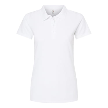 M&O 7007 Women's Soft Touch Polo