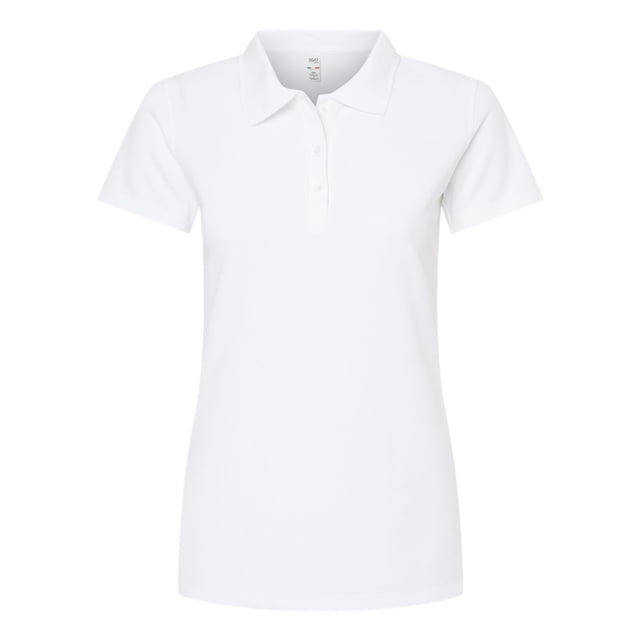 M&O 7007 Women's Soft Touch Polo