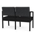 thumbnail image 5 of Lenox Causeuse d'Attente pour Réception en Acier / Acier Noir / Gris Foncé / Noir, 5 of 5