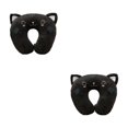 thumbnail image 4 of relayinert Portable U-Shaped Pillows Compact Comfort For Adventures Thoughtful Gift black cat 26*30cm 2Set, 4 of 6