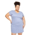 thumbnail image 1 of George Plus Women's V-Neckline Night Shirt, 1 of 6