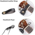 thumbnail image 2 of Sangle de Guitare Brodée, Sangle d'Épaule de Guitare Douce et Ajustable, Sangle de Guitare Basse Électrique avec Boucle, 2 of 5