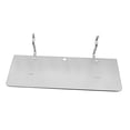 thumbnail image 4 of relayinert Pegboard Shelf Easy Installation Wall Organizer Living Room Craft Room Pegboard Shelf Wall Organizer Storage Rack Home Silvery 35x15cm, 4 of 6