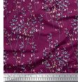 thumbnail image 1 of Soimoi Poly Georgette Fabric Artistic Floral Print Fabric by The Yard 52 Inch Wide, 1 of 3