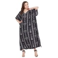 thumbnail image 2 of Caftans Longs pour Femmes Grande Taille Robe Caftan Robe de Soirée Fête Été Plage Robe d'Été Manches Kimono Longues Robes Décontractées en Ligne, 2 of 7