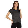 thumbnail image 1 of Inkmeso Solid Short Sleeve Basic T-Shirt For Womens Patch Pocket Casual Summer Basic Top, 1 of 7