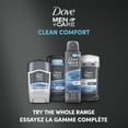 thumbnail image 3 of Dove Men+Care Antiperspirant Stick 72H Protection Clean Comfort, 2x 76 g, 3 of 6