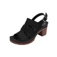 thumbnail image 3 of Sentmoon Talons Chaussures pour Femmes Sandale Femme à la Mode Décontractée Confortable Grande Taille Couleur Unie Bout Rond Bout Ouvert Talon Talon Haut Sandales à une Bride pour Confort et Port Toute la Journée, 3 of 10