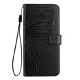 thumbnail image 2 of Butterfly Wallet Case for iPhone 17 Pro with Card Slots & Stand - Shockproof Black, 2 of 5