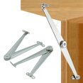 thumbnail image 1 of Luckyn 26cm Long Cupboard Furniture Door Metal Straight Lid Support Hinge Stay 2pcs, 1 of 8