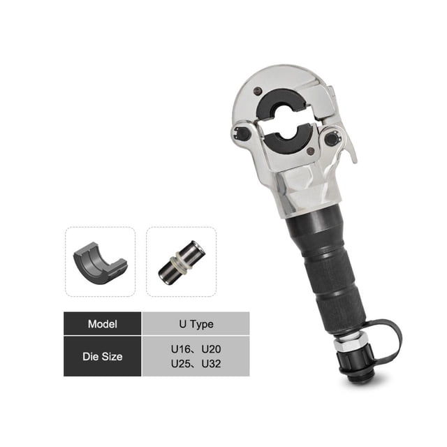 Hydraulic Pipe Crimping Tool Plumbing Tools PEX Pipe Connection Tool 16-32cm 60KN