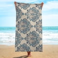 thumbnail image 4 of PRETXORVE Microfiber Beach Super Colorful Bath Sandproof Beach Blanket Multi-Purpose for Travel Swimming Pool 30x60, 4 of 8