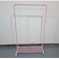 thumbnail image 2 of LEDREM Garment Rack, Closet Organizer with Shoe Storage, 110lb Capacity for Bedroom, Pink, 2 of 6