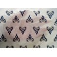 thumbnail image 4 of oneOone Cotton Silk Fabric Floral Block Printed Fabric 1 Yard 42 Inch Wide, 4 of 4