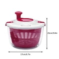 thumbnail image 3 of TopLLC Vegetable Dehydrator Fruit Hand Throw Water Kitchen Water Basket, 3 of 3