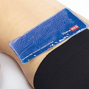 Theramed Billes de Bloc Réfrigérant en Gel - Bloc Réfrigérant Chaud Froid Réutilisable Double Face - Bloc Réfrigérant pour Dos, Bras, Genou, Épaule, Coude