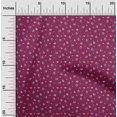 thumbnail image 1 of oneOone Tissu Popeline de Coton Biologique Sergé Feuilles & Raisins Imprimé Tissu au Mètre 42 Pouces de Large, 1 of 1