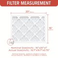 thumbnail image 3 of (6 Pack) 16 X 20 X 1 Inches Electrostatic Furnace Ac Air Filter Merv8 Merv11 Merv13, 3 of 4