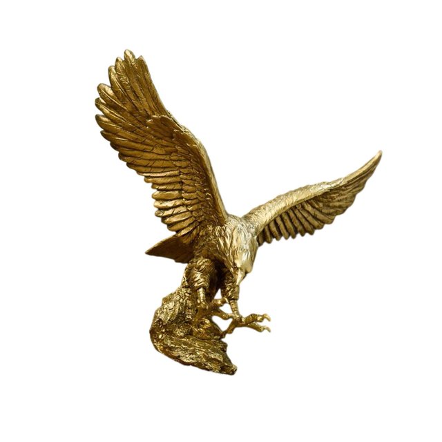 serony Modern Eagle Sculpture Collectible Statue for Wedding Entrance Display Stand Large