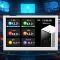 thumbnail image 1 of PC Data Monitor IPS USB Mini Screen 5.0 Inch 800x480 HD Resolution, Type C PH Ports, DIY Themes, Aluminum Alloy Shell, Customizable Settings, 1 of 7