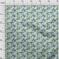 thumbnail image 3 of oneOone Cotton Poplin Green Fabric Abstract Floral Dress Material Fabric Print Fabric By The Yard 56 Inch Wide, 3 of 4