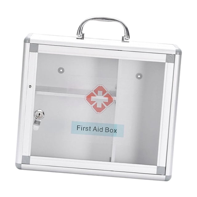 TISHITA First Aid Wall Cabinet Easy to Install Storage Case for Home Office Business M