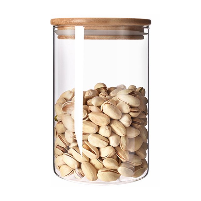 Glass Jars with Airtight Lids Large Durable Storage Jar for Sauces Pickled Vegetables 2