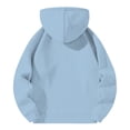 thumbnail image 2 of Kcodviy Chandails à Capuchon Minces pour Hommes d'Automne et d'Hiver pour Hommes Chandail à Capuchon Uni à Manches Longues Robe à Capuchon à Manches Longues pour Hommes Hauts de Chandail, 2 of 6
