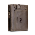 thumbnail image 1 of BULLCAPTAIN Men's RFID Blocking Bifold Wallet Genuine Leather Card Holder 15 Card Slots, 1 of 5
