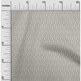thumbnail image 1 of oneOone Silk Tabby Fabric Big Motif Ikat Print Sewing Fabric BTY 42 Inch Wide, 1 of 4
