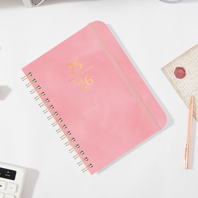 Tranfacy Home Decorations,School Supplies,July 2025 to 2026 Schedule Planner with Date Notes