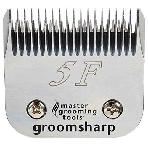 MPP Groom Sharp Stainless Steel Clipper Blades Professional Grade Dog Pet Grooming (5F)
