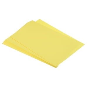 Unique Bargains 75 Sheets A4 Colored Print Copy Paper 8.5' x 11' Origami Paper Printer Paper 80gsm for Printing, Lemon Yellow