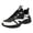 White, variant on Dsscvnef Women's Sneakers Thick Soled Casual Leather Dad Shoes Comfortable Lightweight Fashionable Walking Footwear