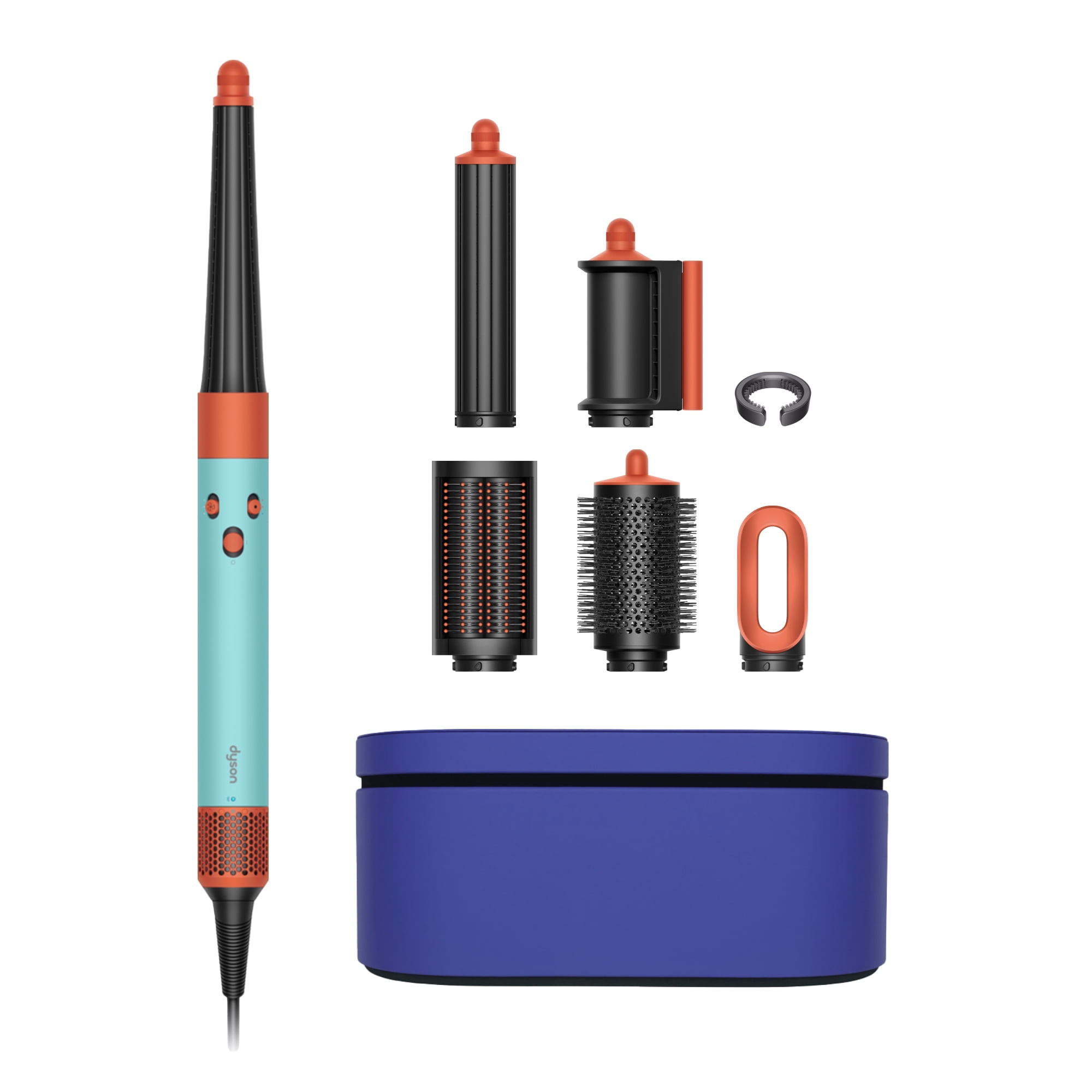 Dyson Official Outlet- Airwrap i.d.™ Multi-styler and Dryer Straight+Wavy-Ceramic Patina/Topaz-Refurbished