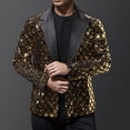 thumbnail image 1 of DecSea Men's Blazer Premium Stretch Classic Fit Sport Coat Suit Jacket, 1 of 7