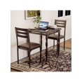 thumbnail image 1 of Ourlova Home Dining Table Set For 2 Dining Table And Chairs Set Of 2 3 Piece Dining Table Set With Spiral Table Legs For Small Spaces Kitchen Apartment, 1 of 6