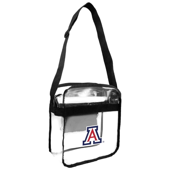 Littlearth NCAA Arkansas Razorbacks Sac Bandoulière Transparent, Couleur de l'Équipe, 12 Pouces x 12 Pouces x 6 Pouces