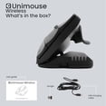 thumbnail image 2 of Contour Design Unimouse Eco Wireless Bluetooth Ergonomic Mouse - Right-Hand Vertical Design for Gaming, Laptop & Desktop - Adjustable, Mac & PC Compatible, 2 of 7