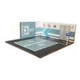 thumbnail image 3 of Milaget 1/64 Parking Lot Layout Nonslip Diorama Model Building for Vehicle Scene Toy Style B, 3 of 9