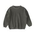 thumbnail image 1 of 2025 Cardigan pour Tout-Petit Garçon Chandail en Tricot à Col Rond S Chandail à Enfiler Chandail à Manches Longues Chandail à Enfiler Coton Ouaté à Capuchon Automne Hiver, 1 of 3